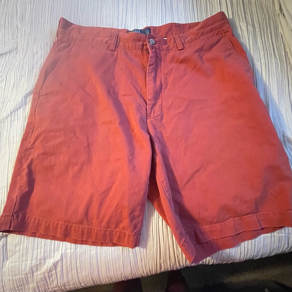 Polo Ralph Lauren perfect shorts‎ orange chino style size 35